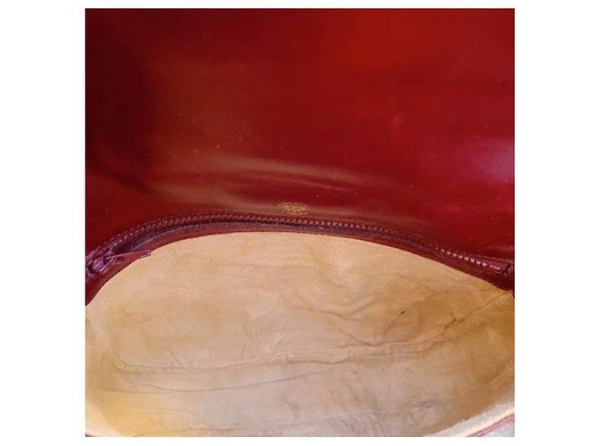Borsa a tracolla Gucci Monogram GG Bordò - vista 8