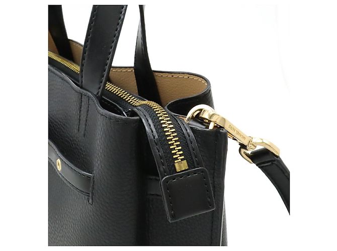Borsa 2 way in pelle Emilia di Michael Kors Nero - vista 4