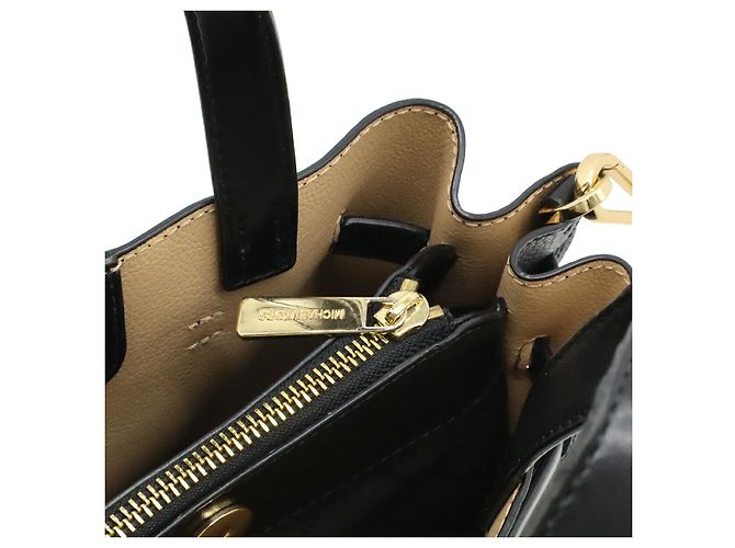 Borsa 2 way in pelle Emilia di Michael Kors Nero - vista 7