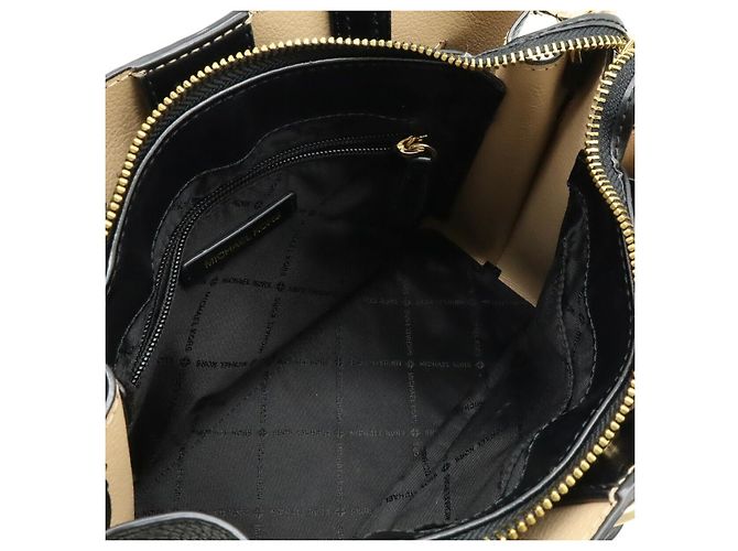 Borsa 2 way in pelle Emilia di Michael Kors Nero - vista 8