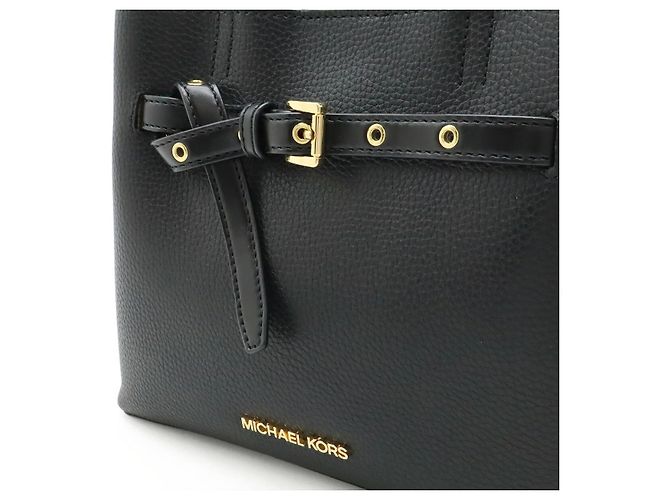 Borsa 2 way in pelle Emilia di Michael Kors Nero - vista 9