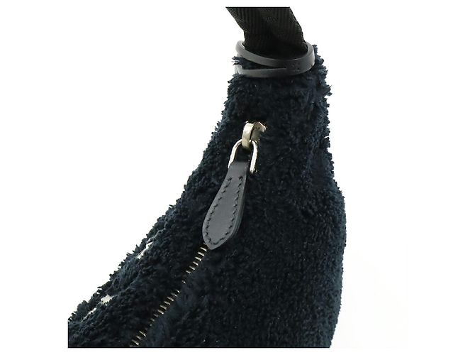 Borsa 2way in spugna Prada Re-Edition 2000 Nero - vista 5