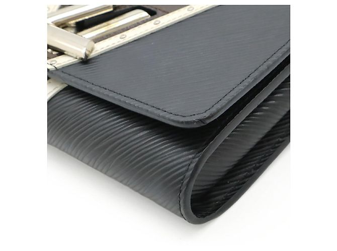 Louis Vuitton Twist Epi Monogram 2way Chain Wallet Nero - vista 3
