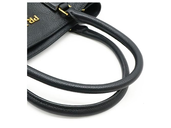 Bolso 2way de piel Prada 1BA239 Negro - vista 5