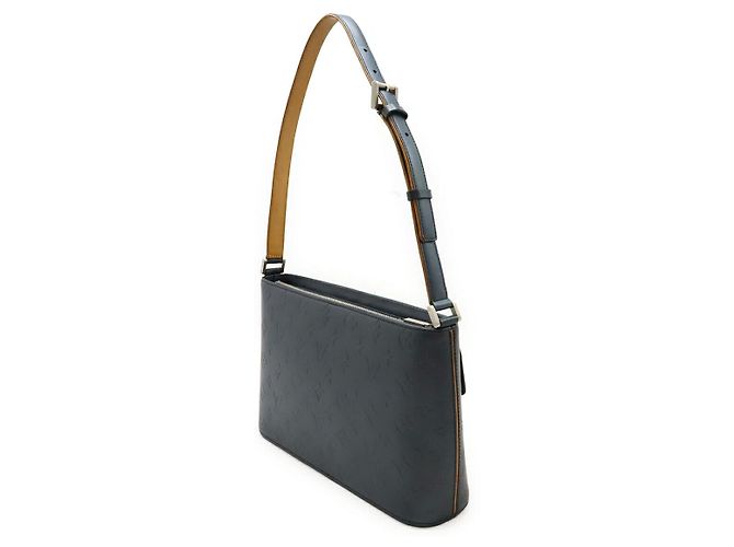 Borsa a tracolla Louis Vuitton Alston Monogram Mat Blu - vista 2