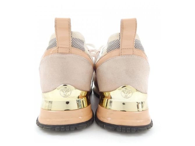 Sneakers Louis Vuitton Marrone Beige - vista 5