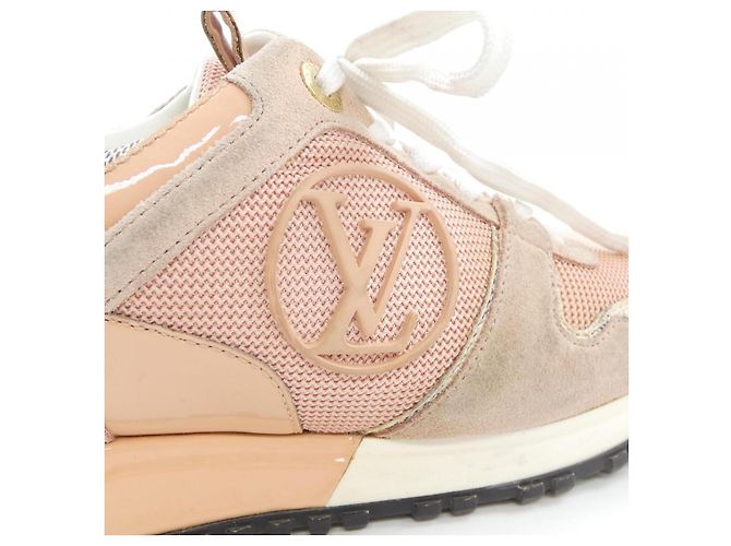 Sneakers Louis Vuitton Marrone Beige - vista 6