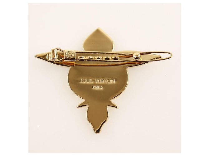 Barrette Louis Vuitton Flower Hatman/Panda/Onion Head D'oro - vista 3