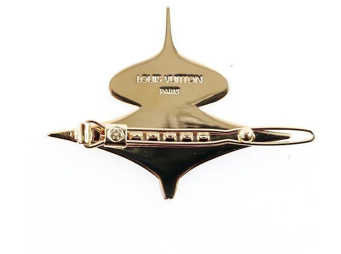 Barrette Louis Vuitton Flower Hatman/Panda/Onion Head D'oro - vista 7