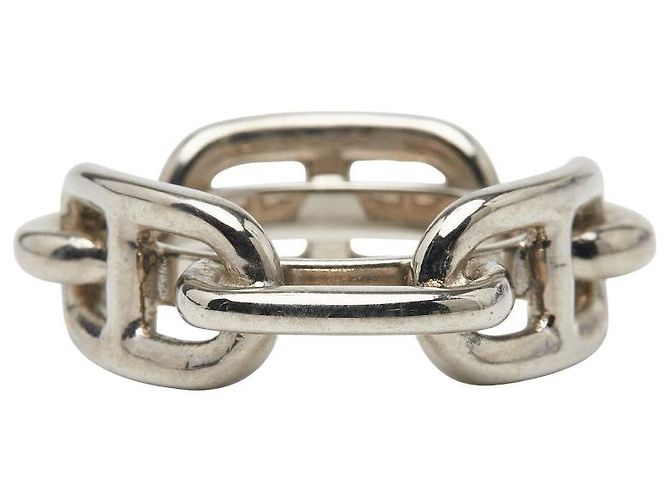 Hermès Schalring Chaine d'Ancre Hermes Silber - Ansicht 4