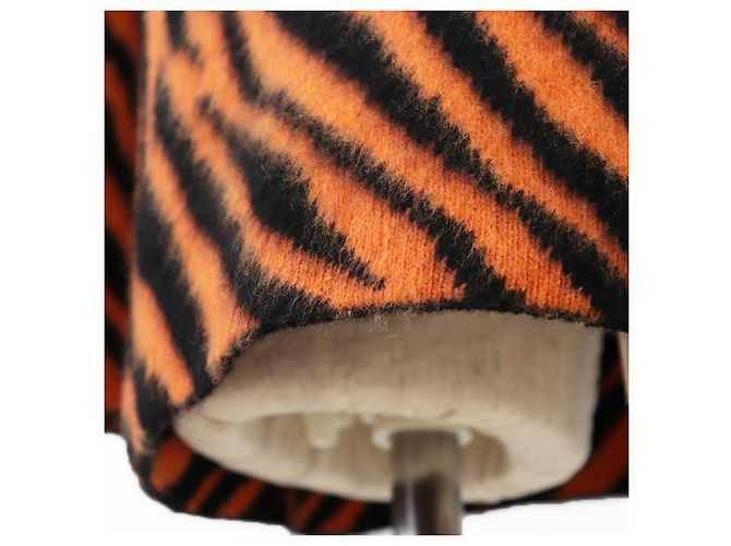 Everyday Balenciaga UNIFIT Kaschmir-Woll-Pullover Schwarz Orange - Ansicht 3