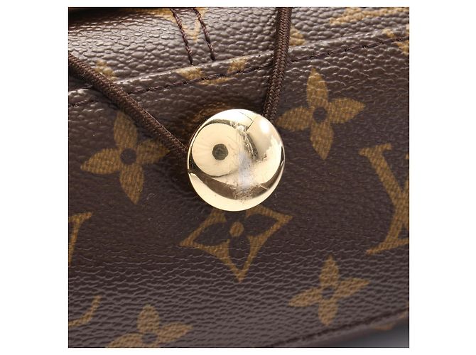 Louis Vuitton Abbesses Monogram Schultertasche Braun - Ansicht 6