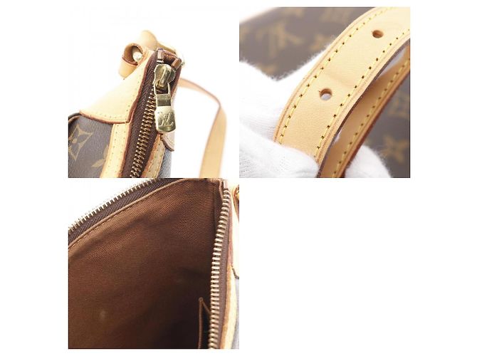 Borsa a Spalla Louis Vuitton Odeon PM Monogram Marrone - vista 10