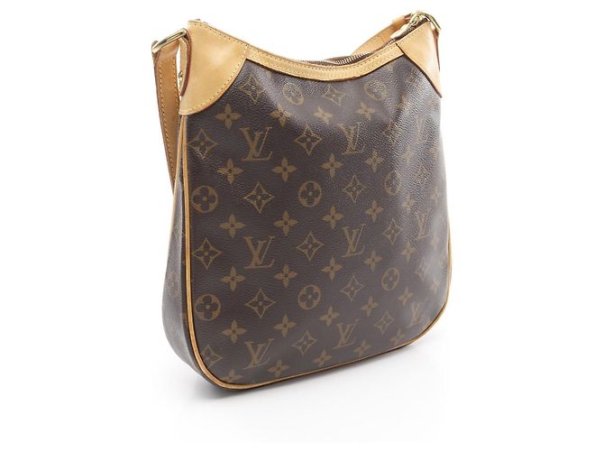 Borsa a Spalla Louis Vuitton Odeon PM Monogram Marrone - vista 2