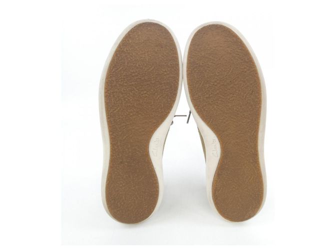 Autre Marque Scarpe in pelle Clarks Beige - vista 4