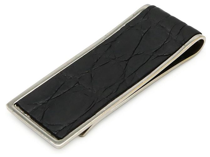 Clip per banconote in pelle Gucci Nero - vista 2