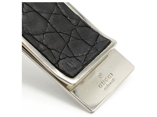 Clip per banconote in pelle Gucci Nero - vista 5