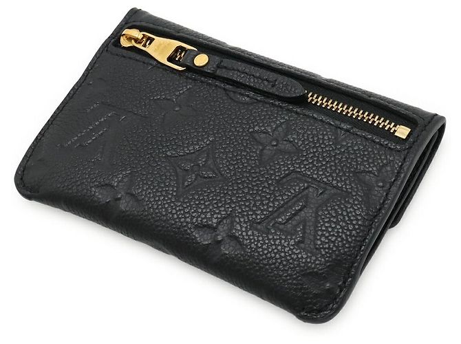 Monedero Monogram Empreinte Louis Vuitton Negro - vista 2