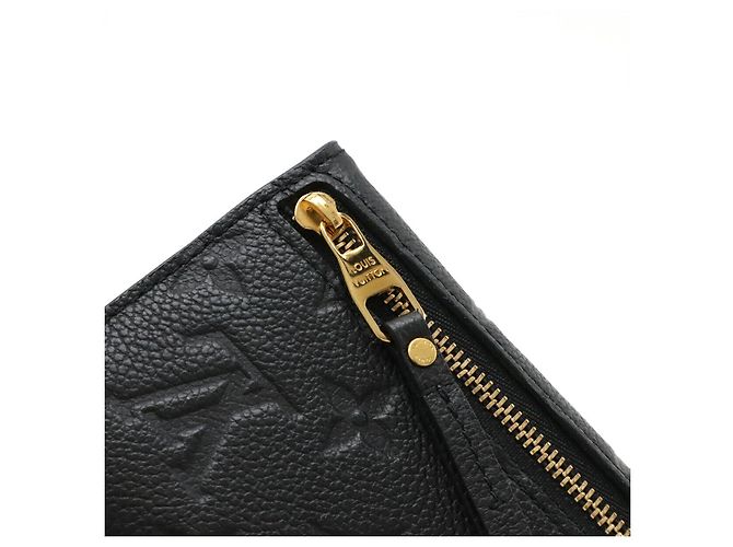 Monedero Monogram Empreinte Louis Vuitton Negro - vista 5