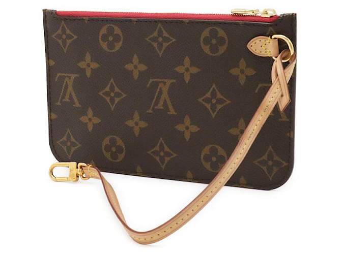 Pochette Louis Vuitton Neverfull Monogram Rosa - vista 2