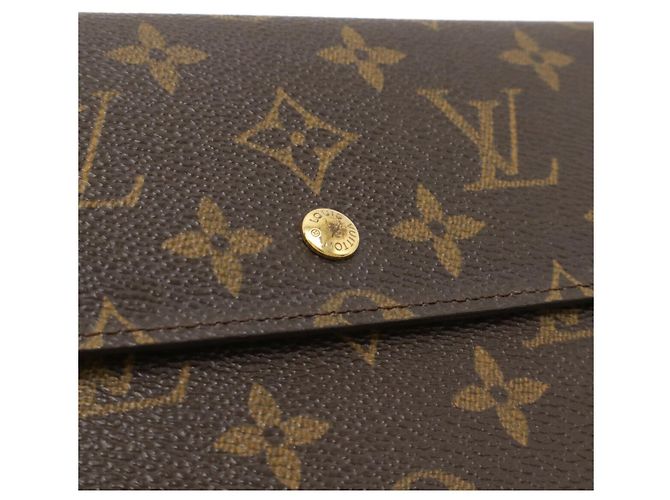 Louis Vuitton Pochette Passport Monogram Trifold Wallet Braun - Ansicht 4