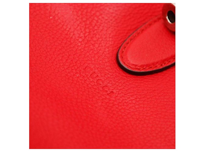 Gucci Jackie 1961 Bolso Hobo de piel roja - vista 11