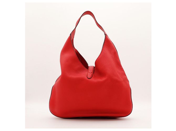 Gucci Jackie 1961 Bolso Hobo de piel roja - vista 3