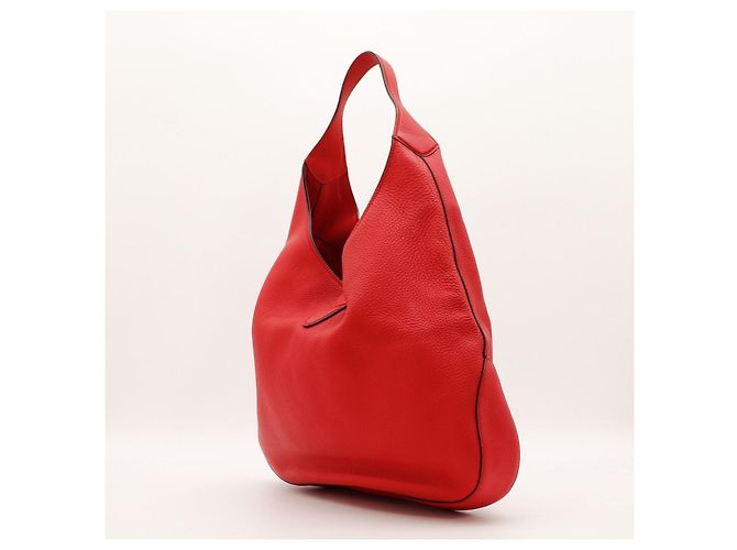 Gucci Jackie 1961 Bolso Hobo de piel roja - vista 4