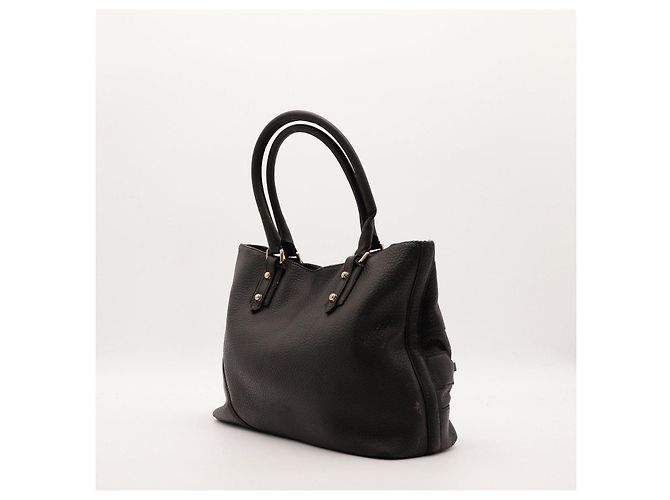Gucci Borsa Tote Horsebit Pelle Nera Nero - vista 4