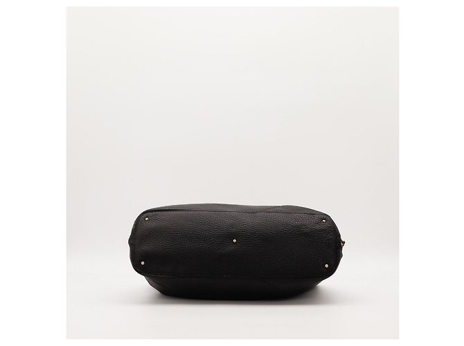Gucci Borsa Tote Horsebit Pelle Nera Nero - vista 5