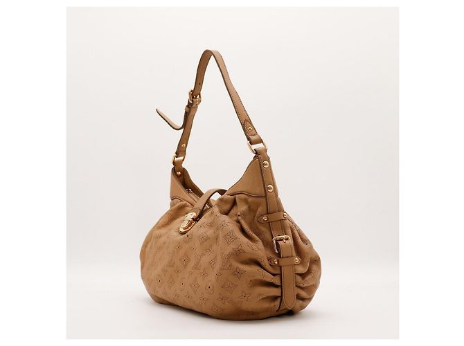 Louis Vuitton Borsa a tracolla in pelle traforata Monogram Marrone - vista 2