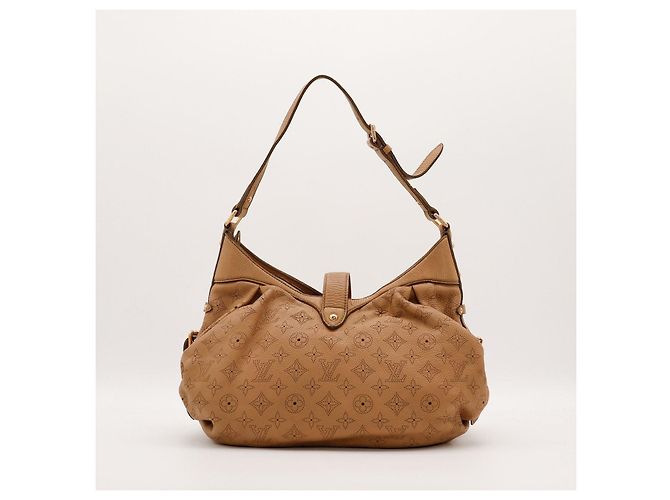 Louis Vuitton Borsa a tracolla in pelle traforata Monogram Marrone - vista 3