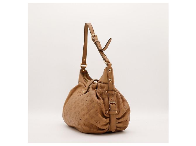 Louis Vuitton Borsa a tracolla in pelle traforata Monogram Marrone - vista 4