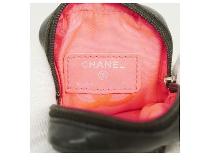 Chanel Cambon Lambskin Cigarette Case Black - view 5