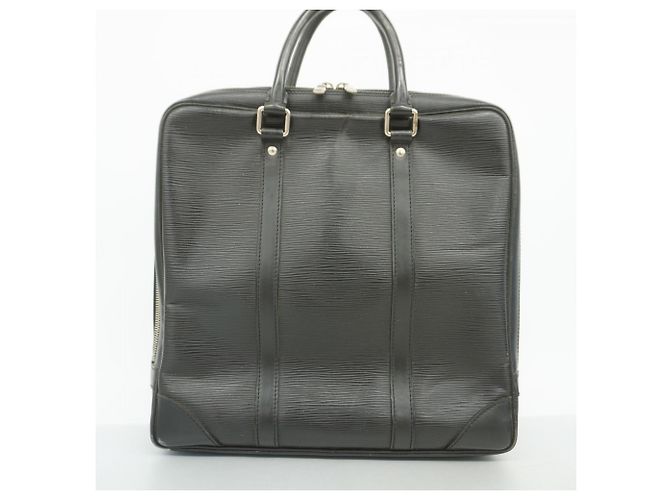 Valigetta Louis Vuitton Epi Vivienne MM in Noir Nero - vista 11