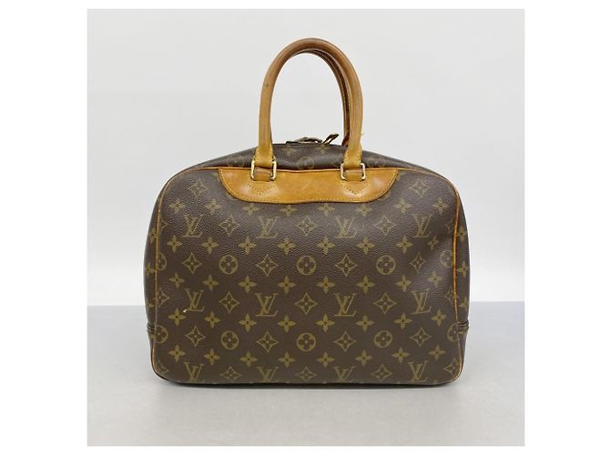 Louis Vuitton Monogram Deauville Handtasche Braun - Ansicht 10
