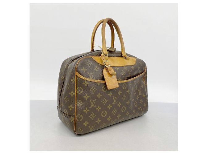 Louis Vuitton Monogram Deauville Handtasche Braun - Ansicht 2