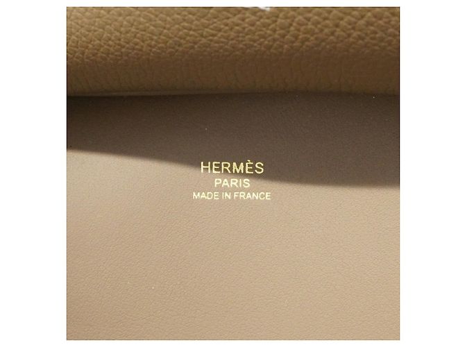 Hermès Borsa a tracolla Hermes Jypsiere Mini Taupe - vista 5