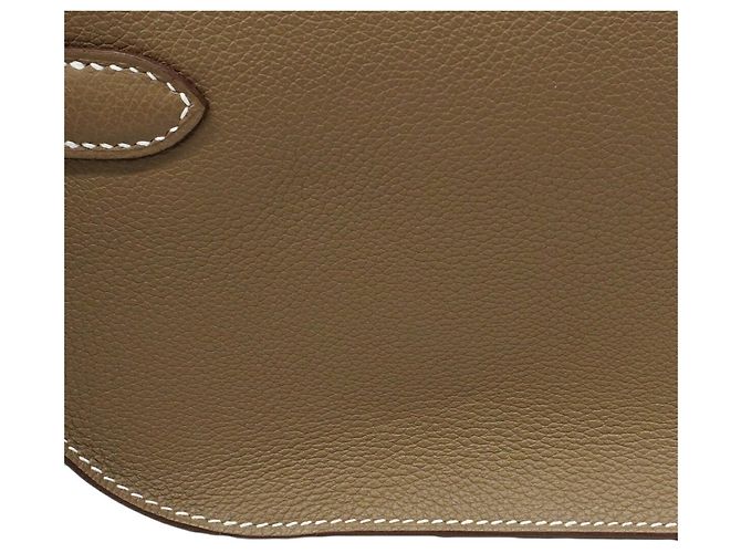 Hermès Borsa a tracolla Hermes Jypsiere Mini Taupe - vista 6