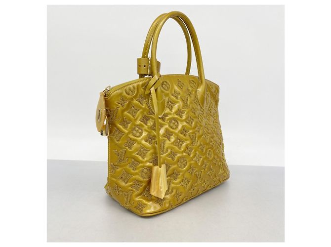 Louis Vuitton Monogram Fascination Lockit Bouclette Handtasche Braun - Ansicht 2
