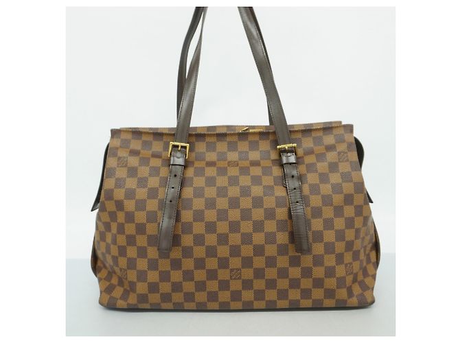 Borsa Tote Louis Vuitton Damier Chelsea N51119 Ebene Damier ebene - vista 14