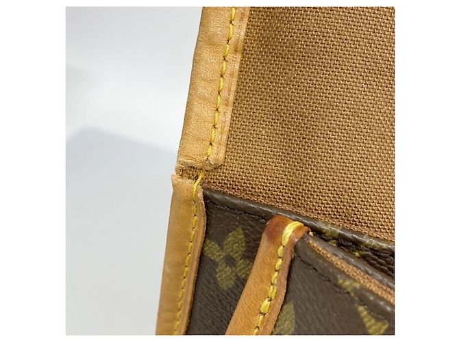 Borsa Louis Vuitton Monogram Beverly M51120 Marrone - vista 8