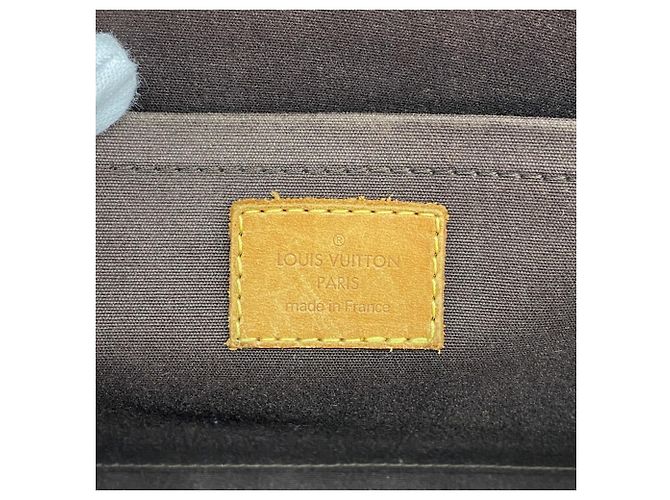 Borsa a tracolla Louis Vuitton Vernis Rosewood Avenue Bordò - vista 5