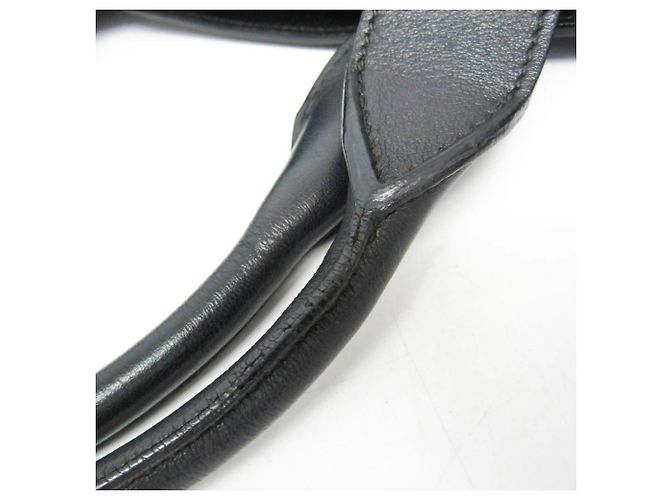 Tote Prada Ouverture Lederschultertasche Braun Schwarz - Ansicht 11
