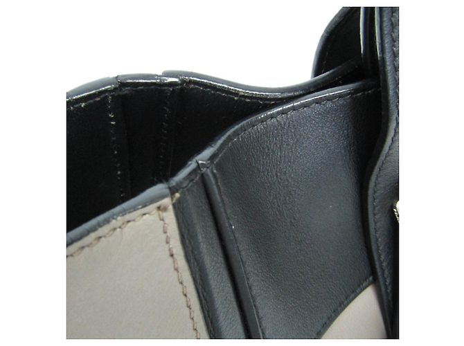 Tote Prada Ouverture Lederschultertasche Braun Schwarz - Ansicht 7