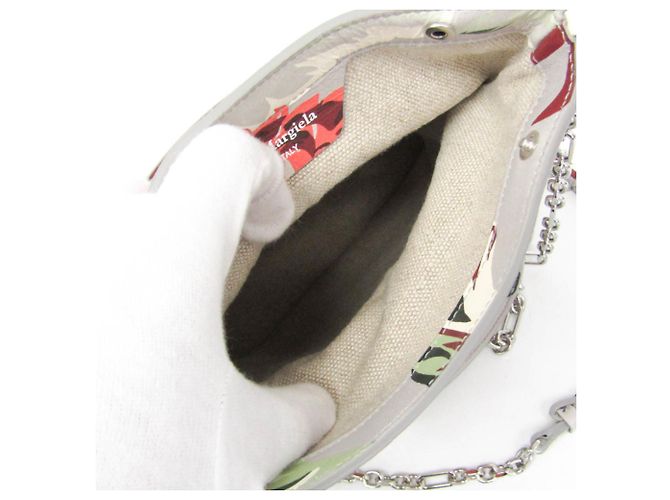 Maison Martin Margiela Piccola borsa a tracolla in pelle Maison Margiela 5AC Tapestry - vista 3