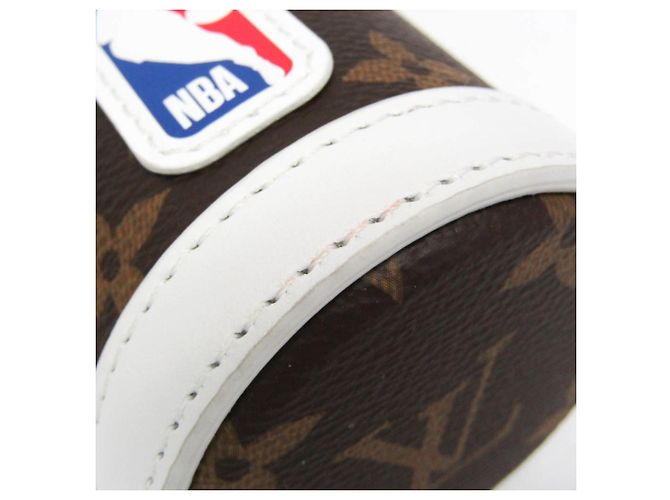 Louis Vuitton Monogram NBA Kooperation Flaschenhalter Braun Weiß Blau - Ansicht 5