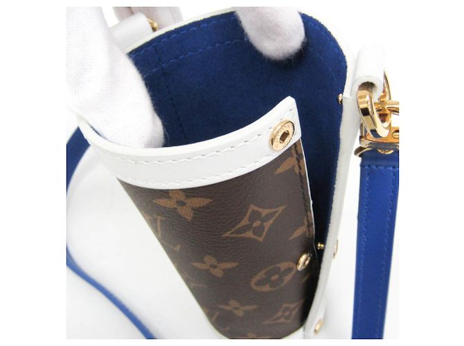 Louis Vuitton Monogram NBA Kooperation Flaschenhalter Braun Weiß Blau - Ansicht 9