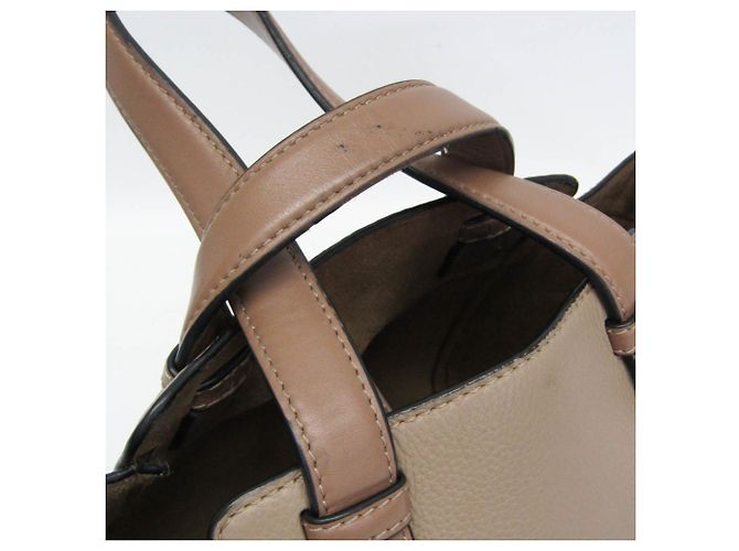 Loewe Hammock Nugget Handtasche Beige - Ansicht 13