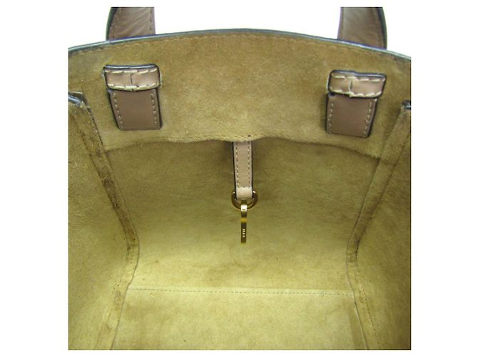 Loewe Hammock Nugget Handtasche Beige - Ansicht 17